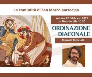 Ordinazione diaconale - Manuel Minciotti